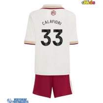 Arsenal Riccardo Calafiori #33 Replica Third Minikit 2025-26 Short Sleeve (+ pants)